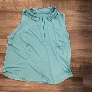 Lululemon sleeveless golf polo